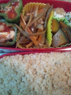お弁当に☆ピーマンの肉詰め チーズ入り-レシピのメイン写真