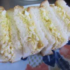 A picture of 楽うまゴマ卵サンド♪.