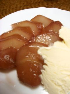 洋ナシのワイン煮-レシピのメイン写真