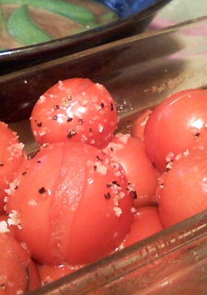 焼きプチトマト-レシピのメイン写真