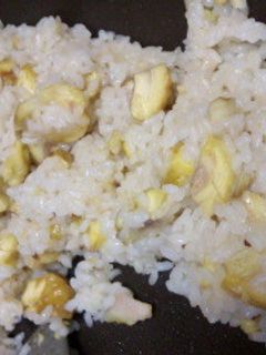 栗のチーズリゾット-レシピのメイン写真