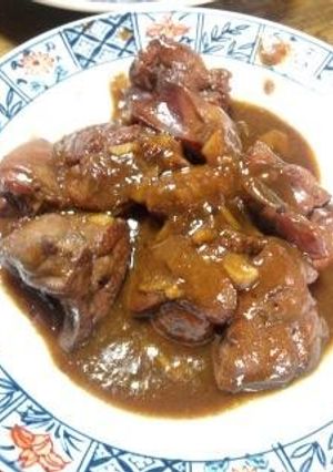 鷄肝アプリコットバルサミコ照り焼き-レシピのメイン写真