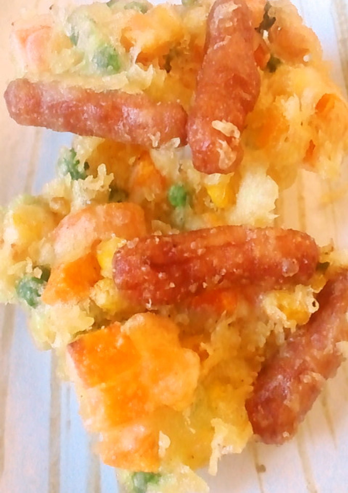 ☺ビッツ❤ベジタブルかき揚げ☺-レシピのメイン写真
