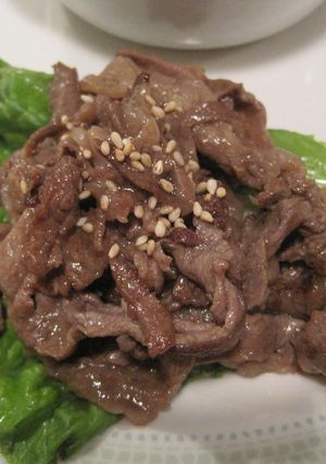 牛肉のソース炒め-レシピのメイン写真