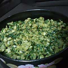 A picture of 大根葉炒め.