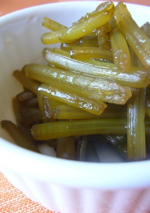 さつまいものくき☆くったり煮-レシピのメイン写真