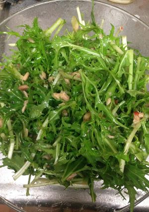 水菜のタイ風サラダ-レシピのメイン写真