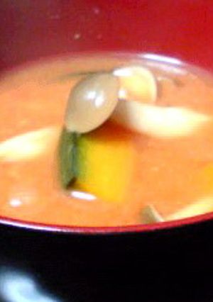 野菜ジュースde洋風お味噌汁-レシピのメイン写真