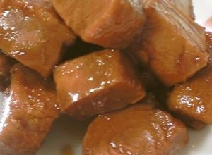 お酒のアテに♪びんちょうマグロの角煮♪-レシピのメイン写真
