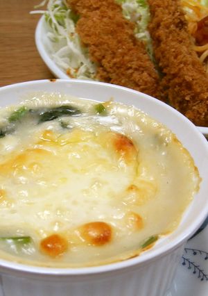 ほうれん草とベーコンのグラタン☆-レシピのメイン写真