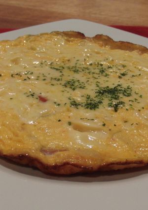 トマトとチーズのイタリアンオムレツ-レシピのメイン写真