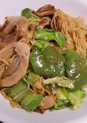 包丁使わず、焼きそばつくろう-レシピのメイン写真