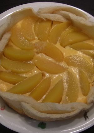 パンdeピーチタルト♥-レシピのメイン写真