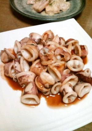 パパッと♪イカの甘辛煮-レシピのメイン写真