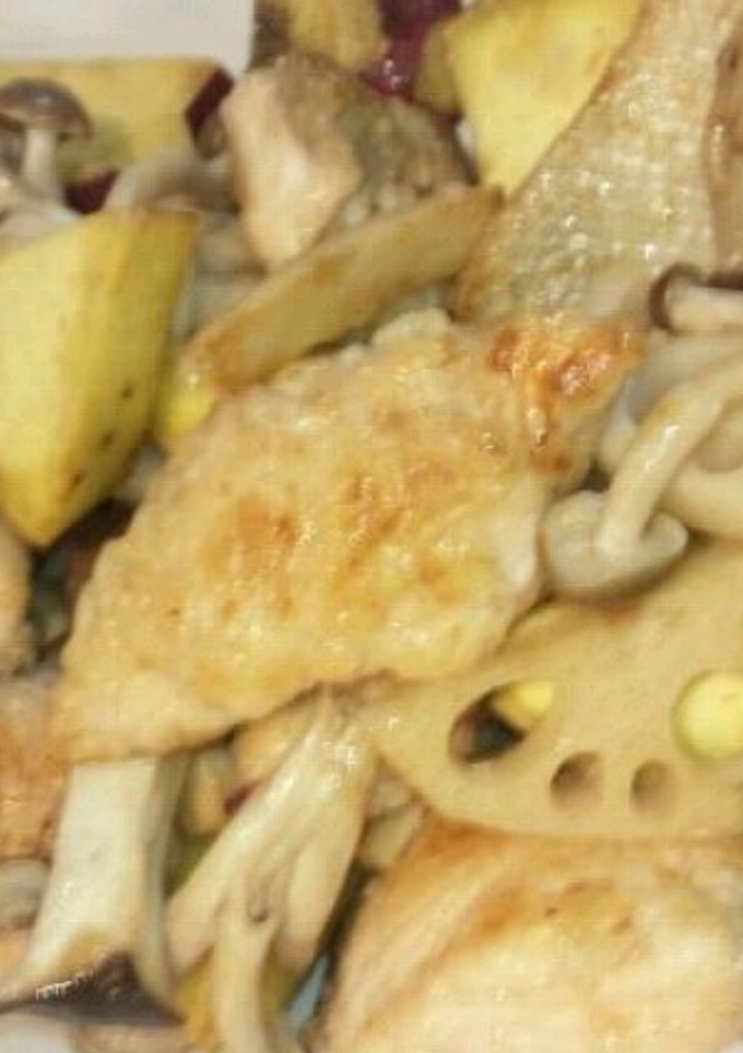 鮭ときのこの炒め物　秋祭りフェア！-レシピのメイン写真