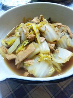 簡単♪ツナと白菜のサッと煮☆-レシピのメイン写真