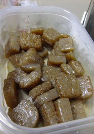 こんにゃくのピリ辛炒め-レシピのメイン写真