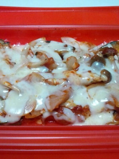 カボチャのトマトソースチーズ焼き-レシピのメイン写真