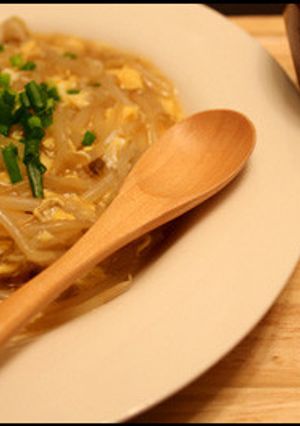 低カロリー卵ともやしのあんかけチャーハン-レシピのメイン写真