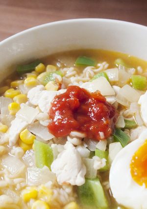 カラムーチョなメキシカン・ラーメン-レシピのメイン写真