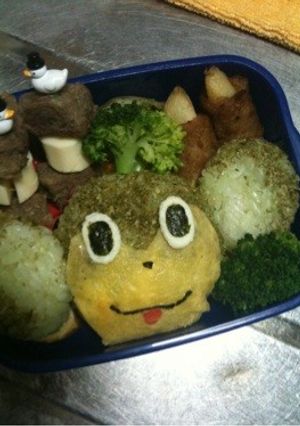 キャラ弁 ポケモン ヤナップ-レシピのメイン写真
