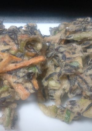 いくつでも食べたくなる♪ひじきのかき揚げ-レシピのメイン写真