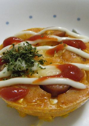 ぎゅっとお野菜。洋風お好み焼き-レシピのメイン写真