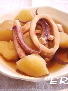 簡単!!イカとじゃがいもの煮物♪♪-レシピのメイン写真