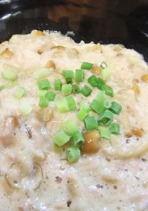 なめこツナとろろ-レシピのメイン写真