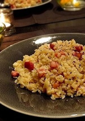 激ウマ!ベーコンと蓮根の炒飯♪-レシピのメイン写真