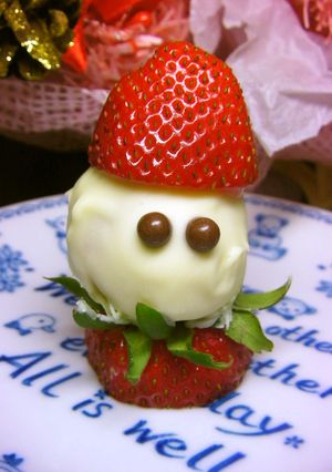 ✿ＨＭでクリスマス✿サンタプチケーキ✿-レシピのメイン写真