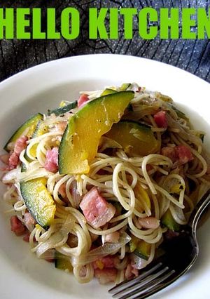 作り方もシンプル★ベーコンかぼちゃパスタ-レシピのメイン写真