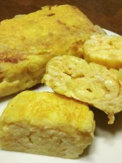 美味しいよ♪豆腐とジャガイモの卵焼き-レシピのメイン写真