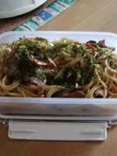 焼きそば風パスタ弁当-レシピのメイン写真