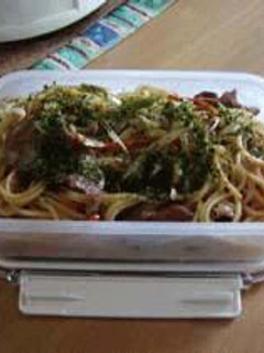 焼きそば風パスタ弁当-レシピのメイン写真