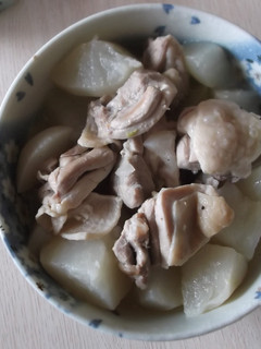 夢ちゃん風かぶと鶏肉のお気楽煮-レシピのメイン写真