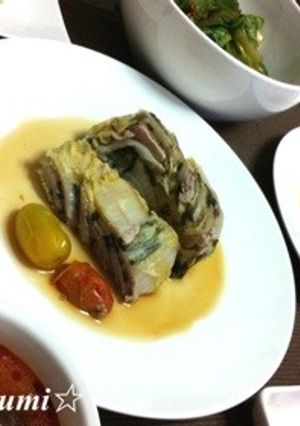 白菜と豚肉のミルフィーユ-レシピのメイン写真