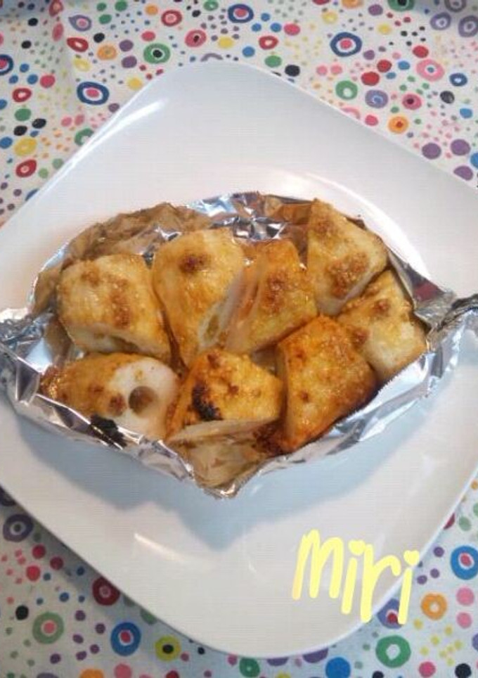お弁当に＊ちくわのごまマヨ焼き-レシピのメイン写真