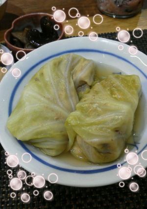 簡単ほちゃほちゃ♪ロールキャベツ-レシピのメイン写真