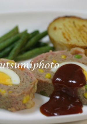 栄養満点◎簡単豪華なミートローフ-レシピのメイン写真