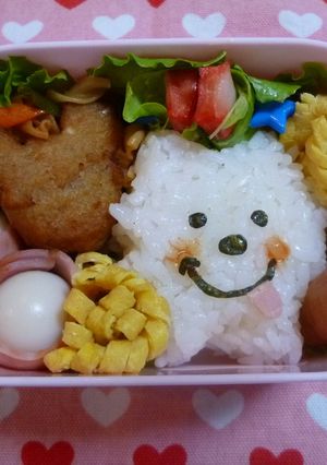 *ZIPPEI くん*キャラ弁-レシピのメイン写真
