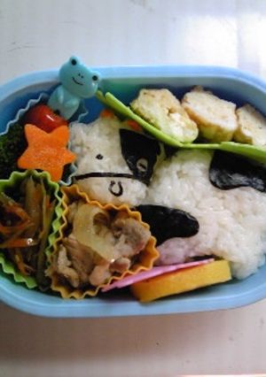 キャラ弁☆おにぎり３９・モーモー牛さん-レシピのメイン写真