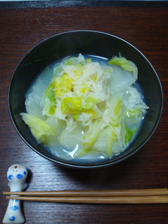 5分でできる☆白菜とホタテのほっこり煮-レシピのメイン写真