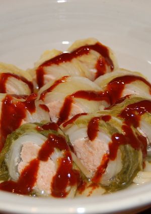 生鮭のロール白菜包み-レシピのメイン写真