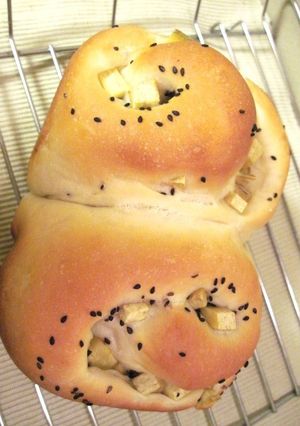 HBdeぐるっとさつまいも食パン-レシピのメイン写真