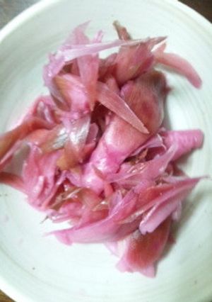 みょうがの桜大根酢漬け-レシピのメイン写真
