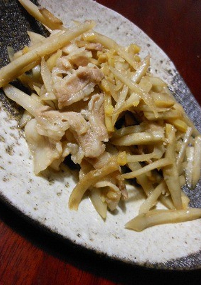 生姜たっぷり、ほかほか豚肉炒め-レシピのメイン写真