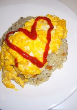切ってスイッチポン！炊飯チキンライス☆-レシピのメイン写真