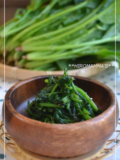 ほうれん草のゴマ和え~下茹での仕方~-レシピのメイン写真