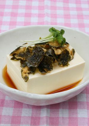 のり天で楽チン　揚げだし風豆腐-レシピのメイン写真